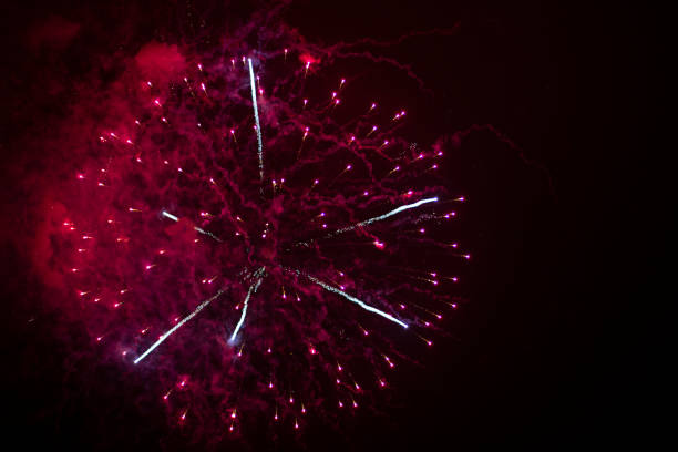 istock Beautiful Fireworks in the night sky . 1143115463