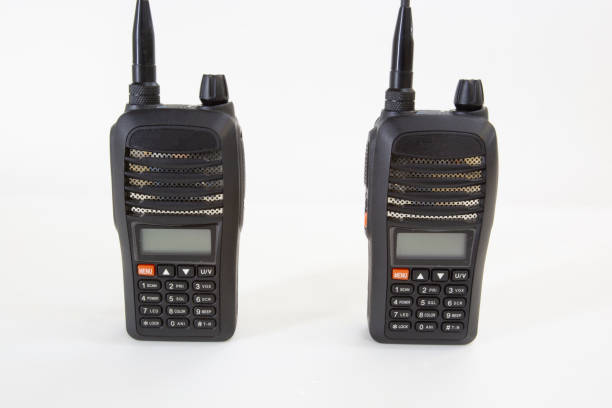 istock Walkie-talkies on a white background. 1143117221
