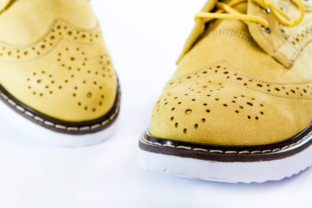 istock Yellow orange women shoes 1143118147