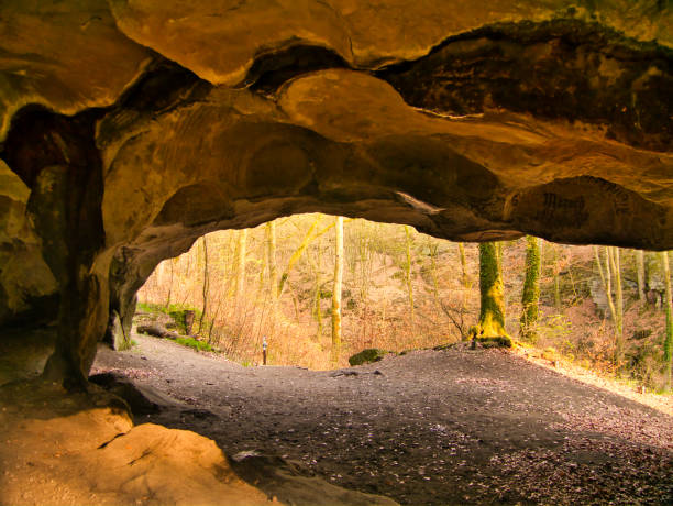 istock Hohllay Cave in Berdorf in Luxembourg 1143121022