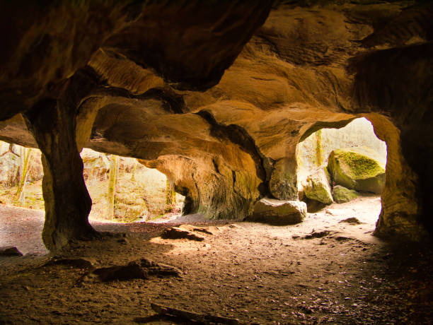 istock Hohllay Cave in Berdorf in Luxembourg 1143121045
