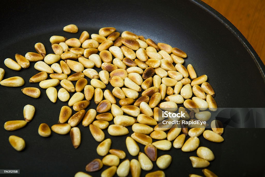 Toasted pine kernels  Pine Nut Stock Photo