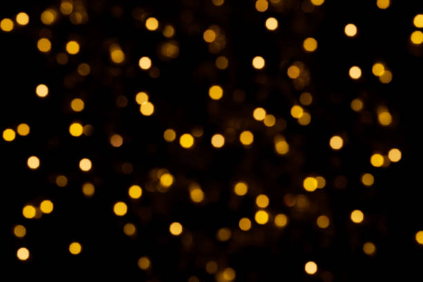 istock Realistic bokeh lights. Beautiful Christmas background 1143126645