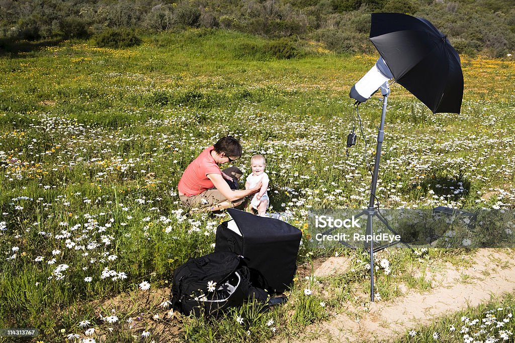 Outdoor-Fotografie (Serie - Lizenzfrei Kameratasche Stock-Foto