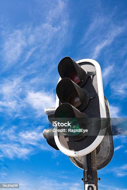 Grüne Light Stockfoto und mehr Bilder von Ampel - Ampel, Blau, Farbbild