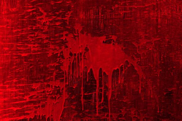 istock grunge red wall with concrete drops texture - cute abstract photo background 1143140332