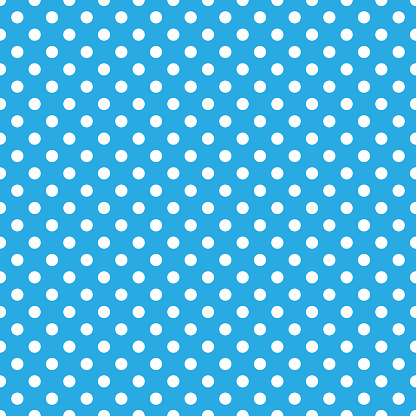 Classic polka dot repeating pattern design