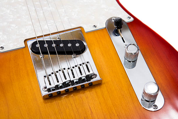 istock Electric guitar detail 114315513