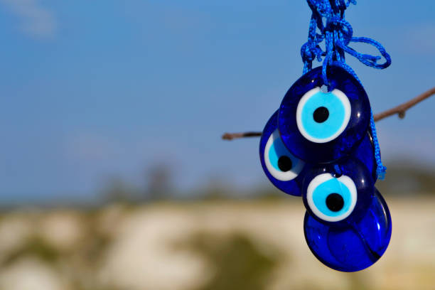 istock Evil eye of Turkey, eye turkish amulet, cappadocia, turkey 1143155773