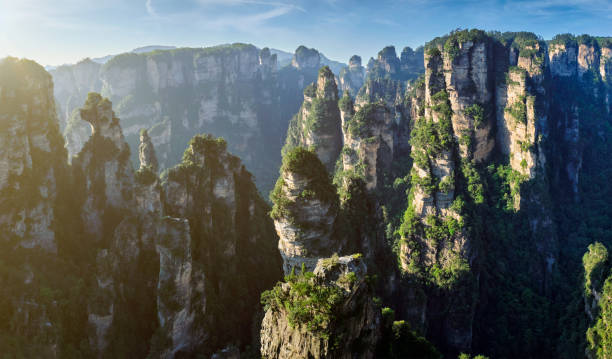 istock Zhangjiajie mountains, China 1143163479