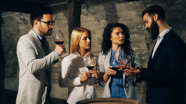 istock Friends tasting wine together 1143163528
