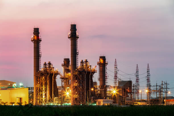 istock Electric power plant 1143165518
