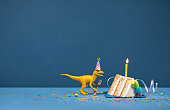 恐竜の誕生日パーティー