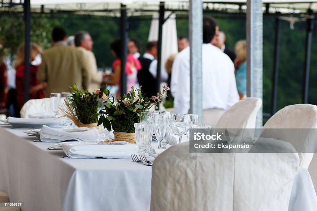 Recepção de casamento - Foto de stock de Festa de Casamento royalty-free