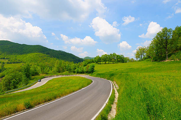 istock Hairpin Bend in a Country Road 114317340
