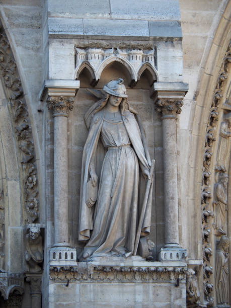 istock Notre-Dame de Paris exterior close-up 1143179421