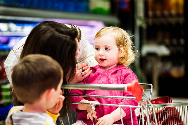 istock Attentive mom checks on daughter 114317987
