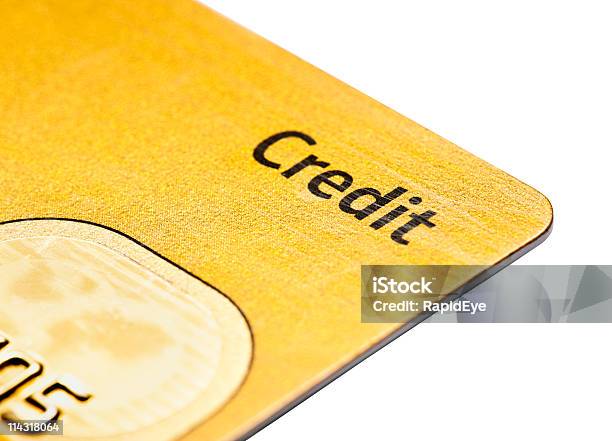 Carta Di Credito Oro - Fotografie stock e altre immagini di Carta Gold - Carta Gold, Carta di Credito, Close-up