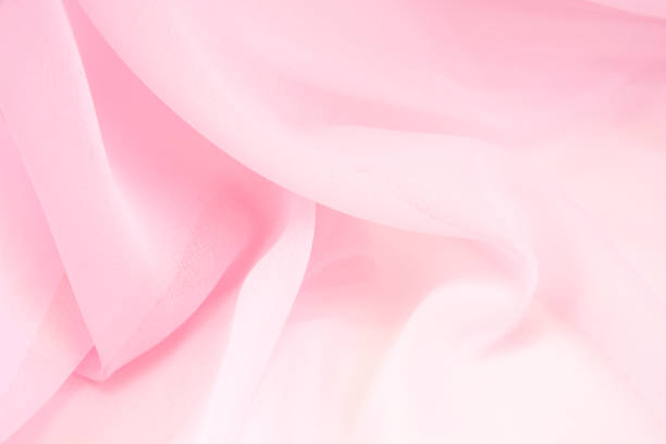 istock Texture chiffon fabric pink color for backgrounds 1143185402