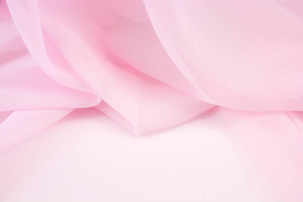 istock Texture chiffon fabric pink color for backgrounds 1143185456