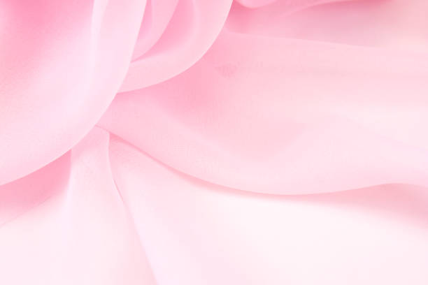 istock Texture chiffon fabric pink color for backgrounds 1143185473