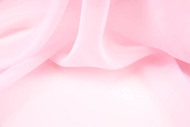 istock Texture chiffon fabric pink color for backgrounds 1143185502