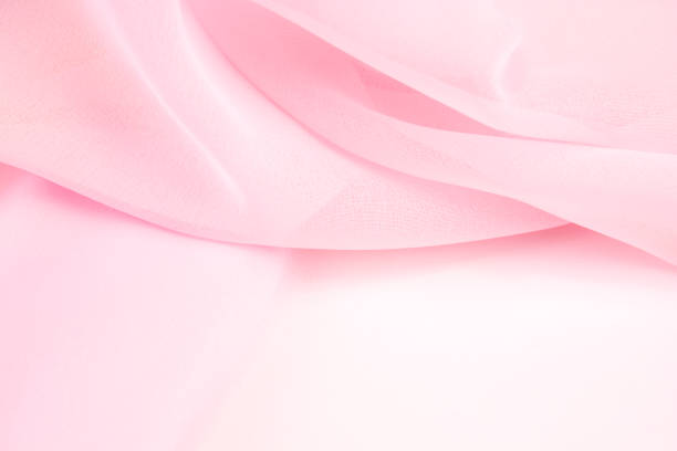 istock Texture chiffon fabric pink color for backgrounds 1143185515