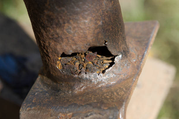 istock big hole in a rusted pipe at the junction 1143187514