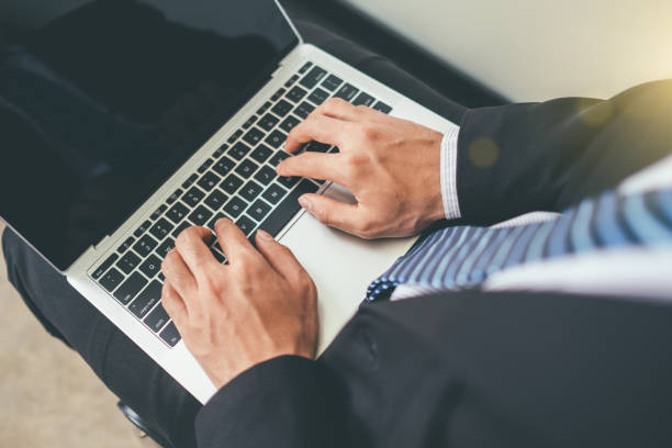 istock Businesswoman at work,top view 1143192382