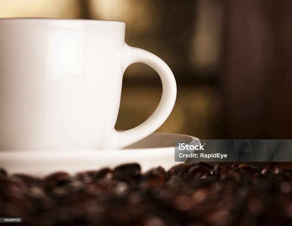 Copo de café com Feijão - Royalty-free Bebida Foto de stock