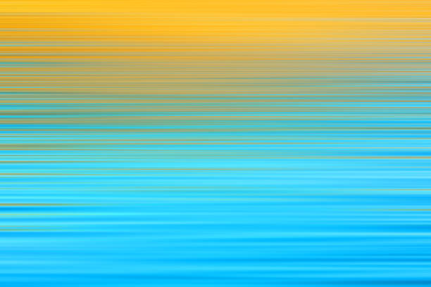 istock Shades of yellow and blue abstract lined background 1143199854