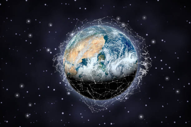 istock communication network around planet earth concept, elements of this image furnished by nasa b 1143202773