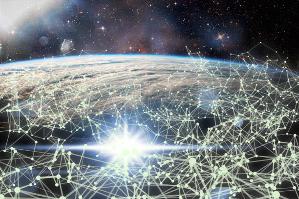 istock communication network around planet earth concept, elements of this image furnished by nasa b 1143202776