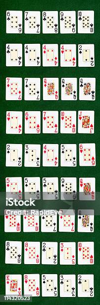 Poker Hände Komplett Xxxl Stockfoto und mehr Bilder von Kartenspiel - Kartenspiel, Voll, Zahlenkarte