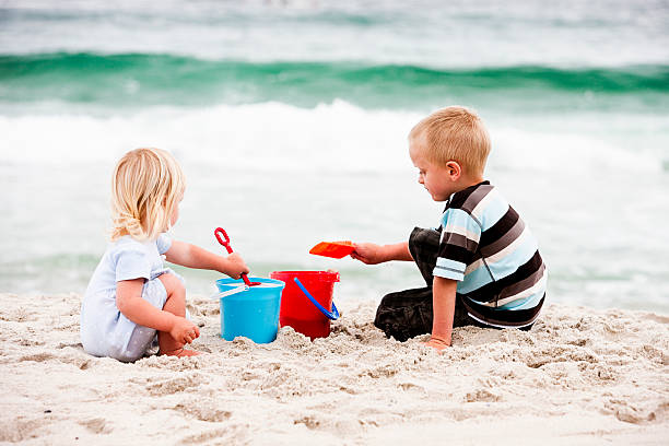 istock Kids, buckets and spades 114320659
