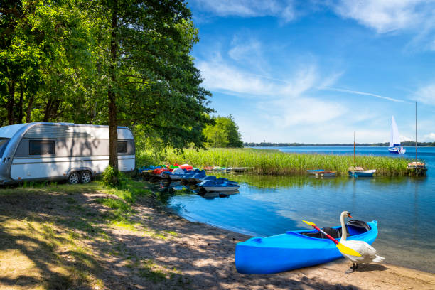 istock Holidays in summer at the lake 1143210884