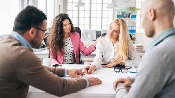 istock Female manager discussing business 1143210908