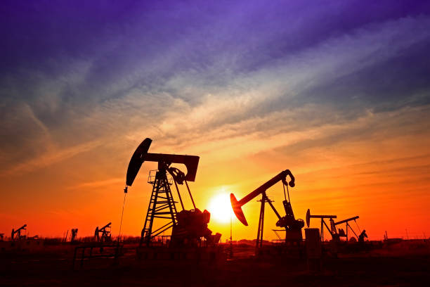 istock The oil pump, industrial equipment 1143213879