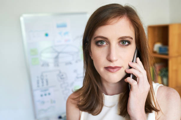 istock Businesswoman has a phone call 1143217068