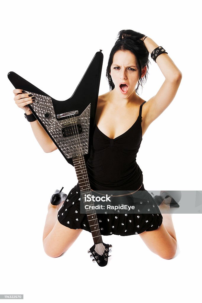 Chica de Metal - Foto de stock de Chica adolescente libre de derechos