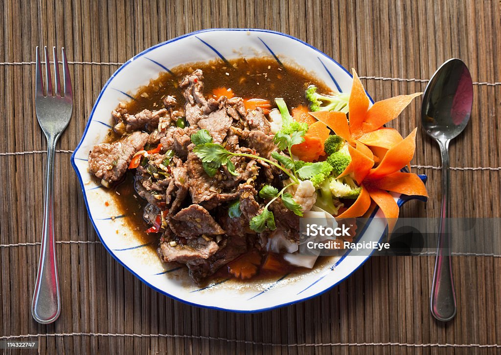 Thai curry Angry Beef  Beef Stock Photo