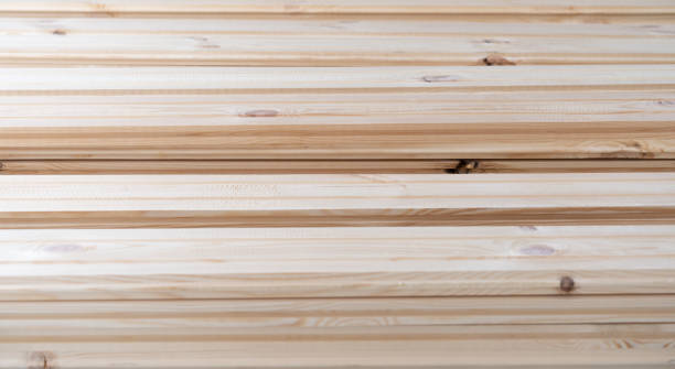 istock modern eco-friendly building materials - background from pine floor boards in stock 1143233109