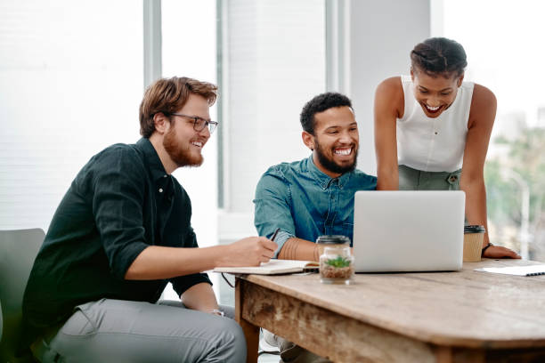 istock Business is booming today 1143236829