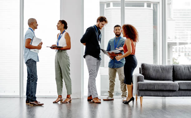 istock Everyone is busy handling their business 1143237380