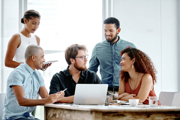istock Breaking down the good news to him 1143237406