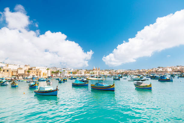 istock Marsaxlokk Harbor, Malta 1143241055