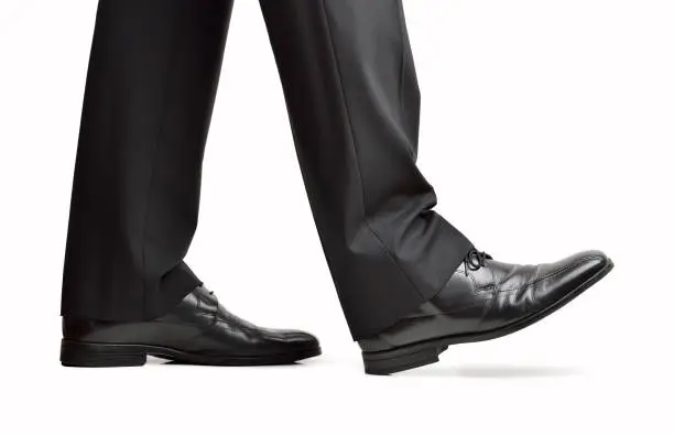 Photo of shoes of a businessman