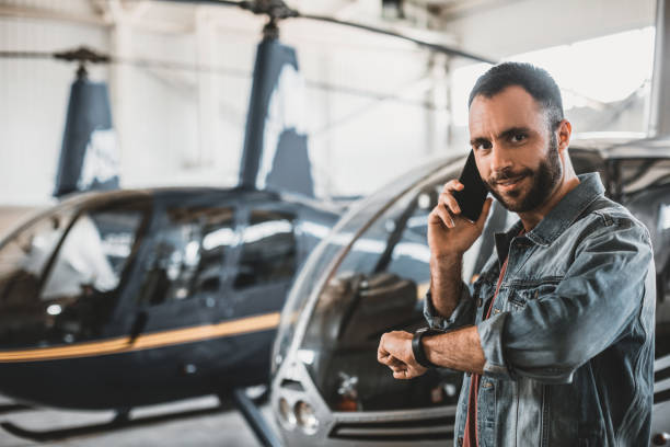 istock Happy male speaking on the mobile inside 1143244543