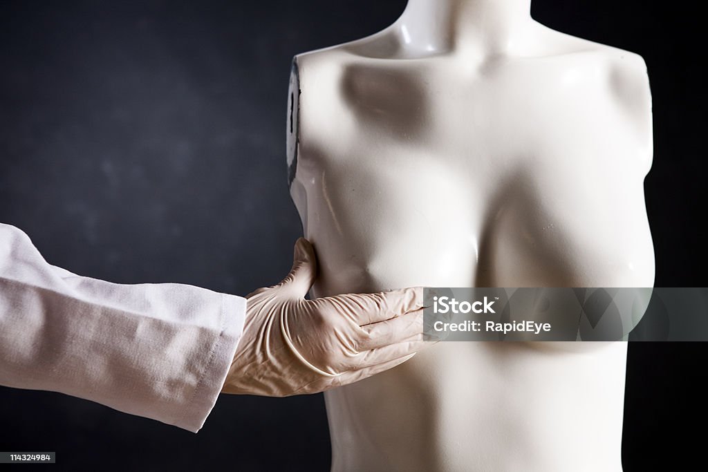 乳房検査 - 乳がんのロイヤリティフリーストックフォト
