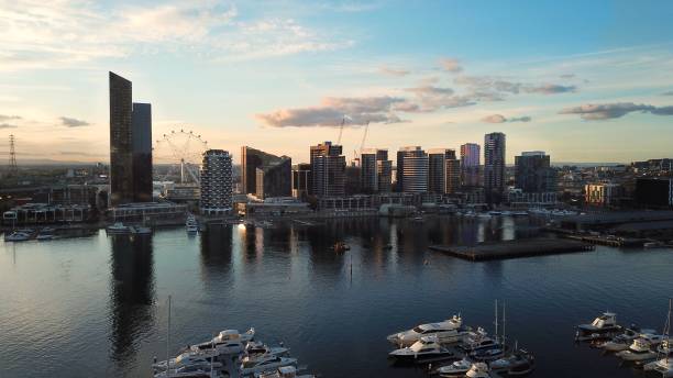 istock Sunset over Melbourne’s Yarra River 1143252014